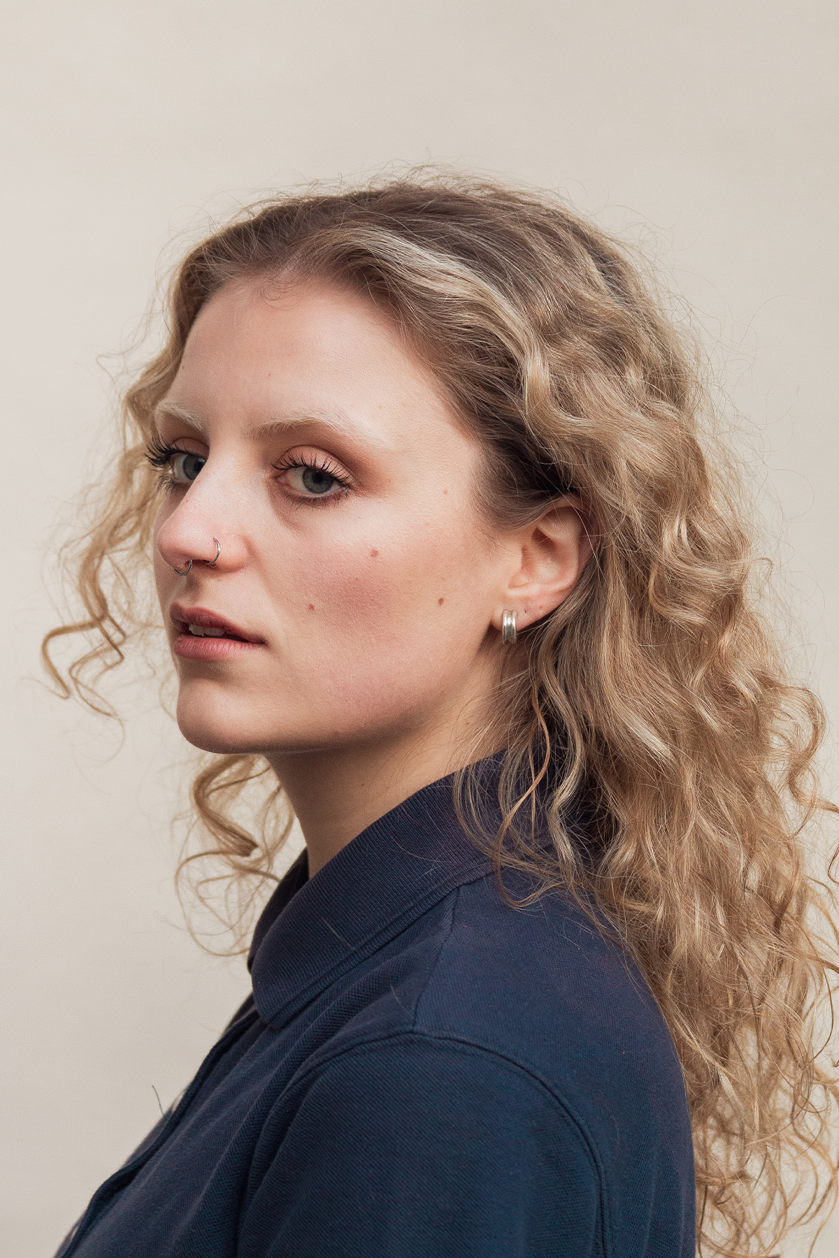 Channel Hoop Earring